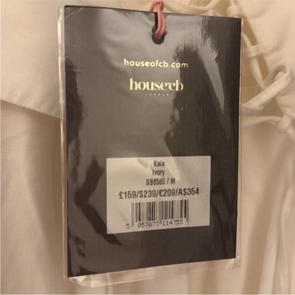 House of CB Cream Lace Mini Dress - Picture 5 of 5